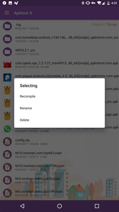 Decompile and Modify APKs on the go with APKTool for Android .